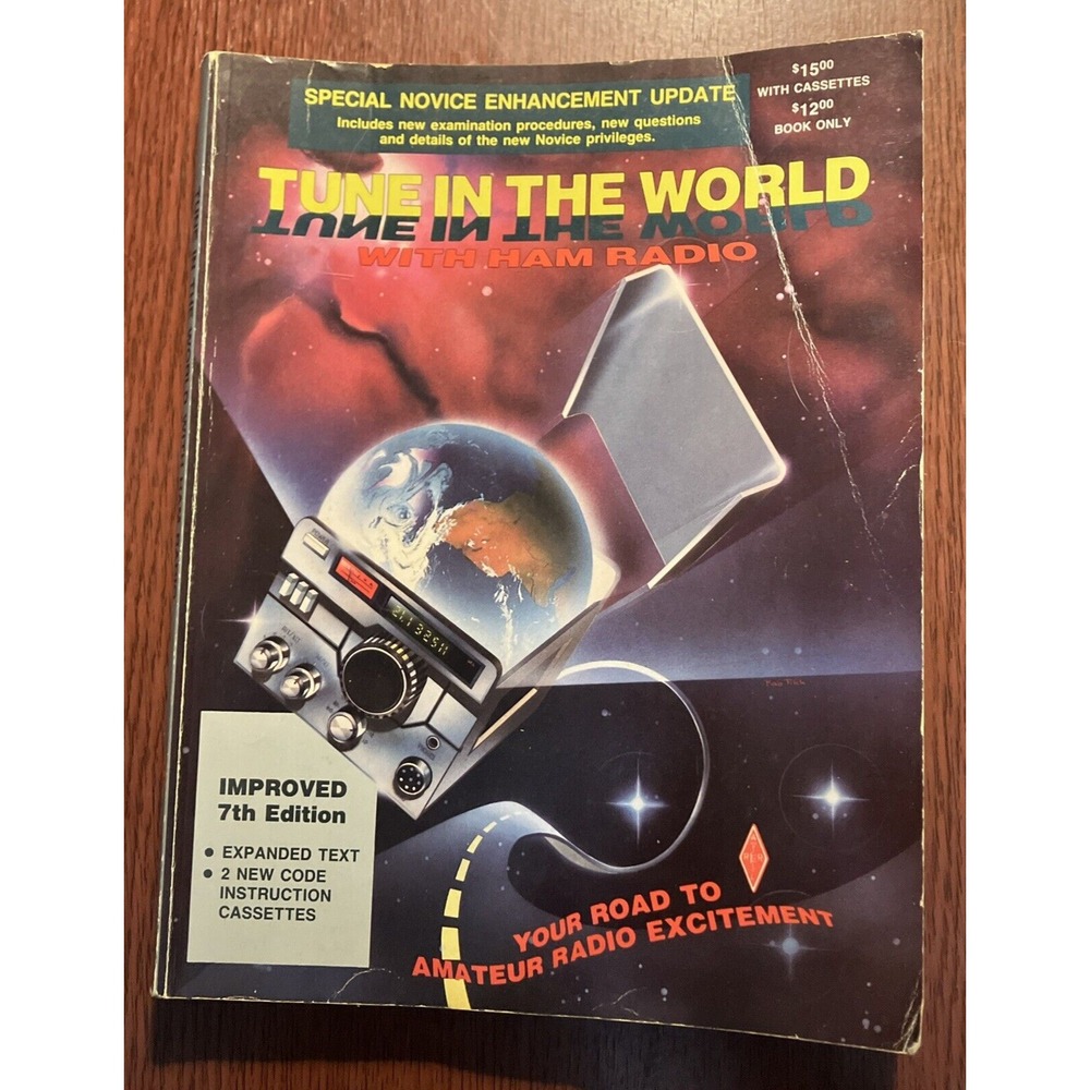 Vintage Tune In The World With Ham Radio ~ IMPROVED 7th EDTION - 1987 Book Only